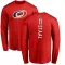 Red Men's Jordan Staal Carolina Hurricanes Backer Long Sleeve T-Shirt -